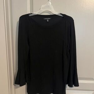 41 Hawthorn Black Long Sleeve Sweater